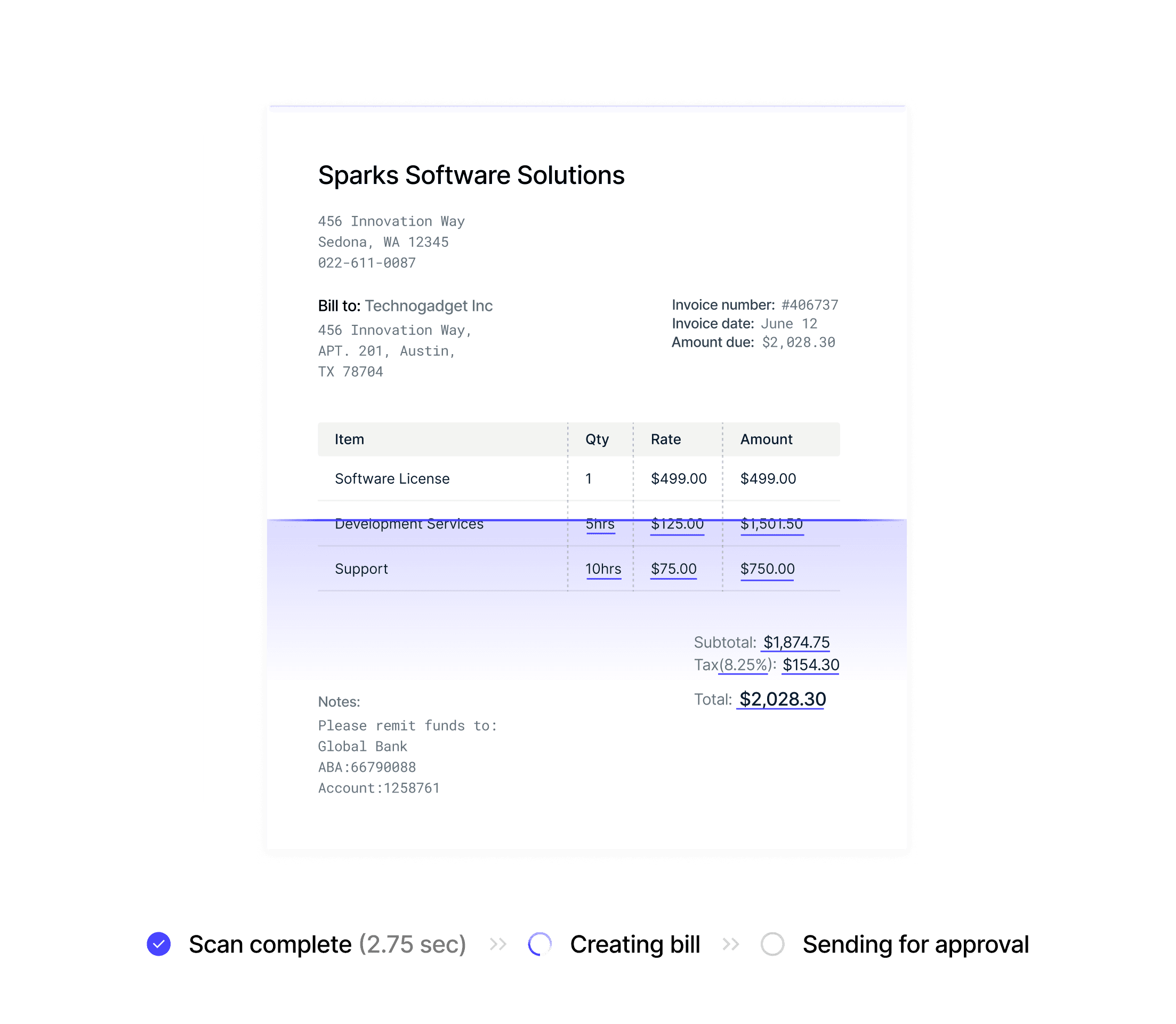 Accordion Invoice Capture