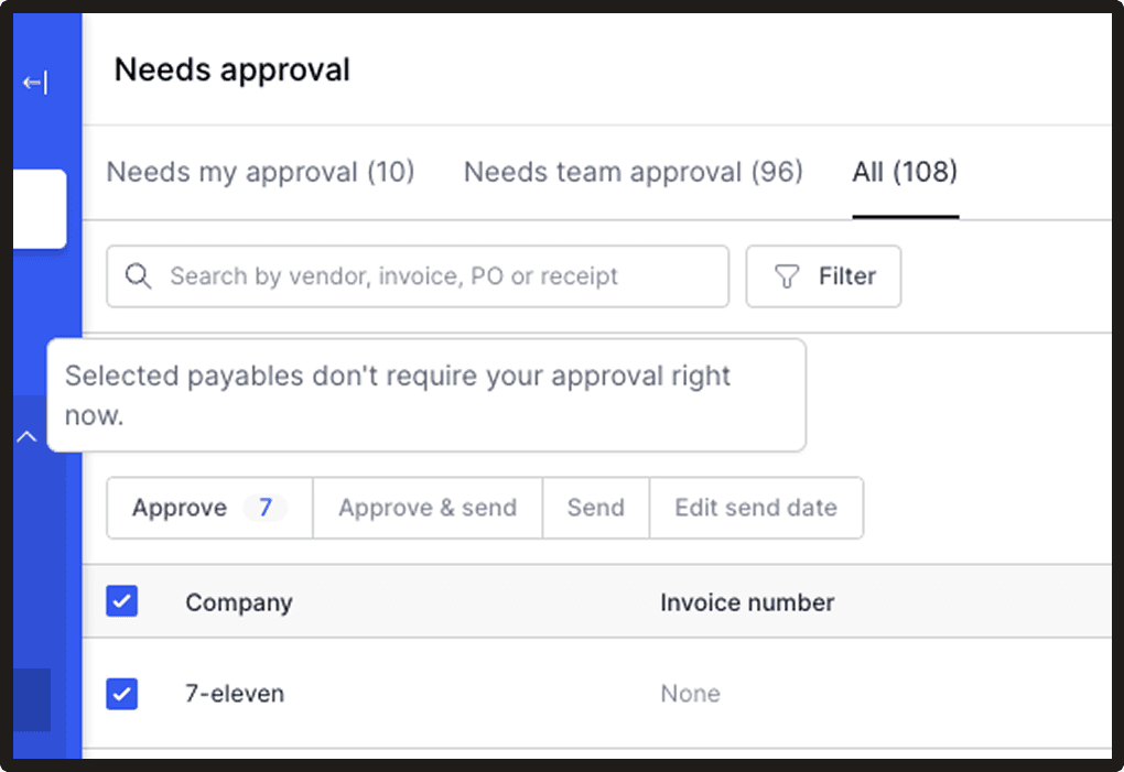 tooltips for bulk actions